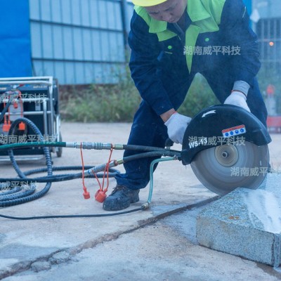 威平WS-13手持式液压圆盘锯钢筋混凝土切割锯液压破拆工具